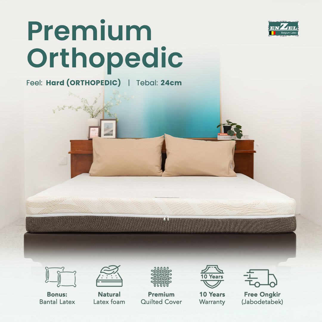Kasur Latex - Enzel Premium Orthopedic
