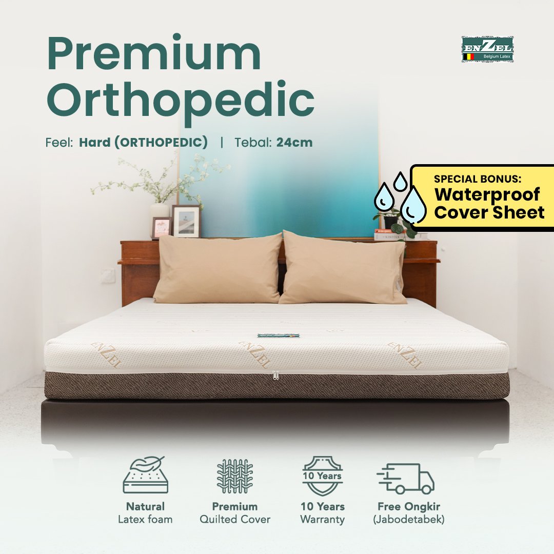 Kasur Latex - Enzel Premium Orthopedic